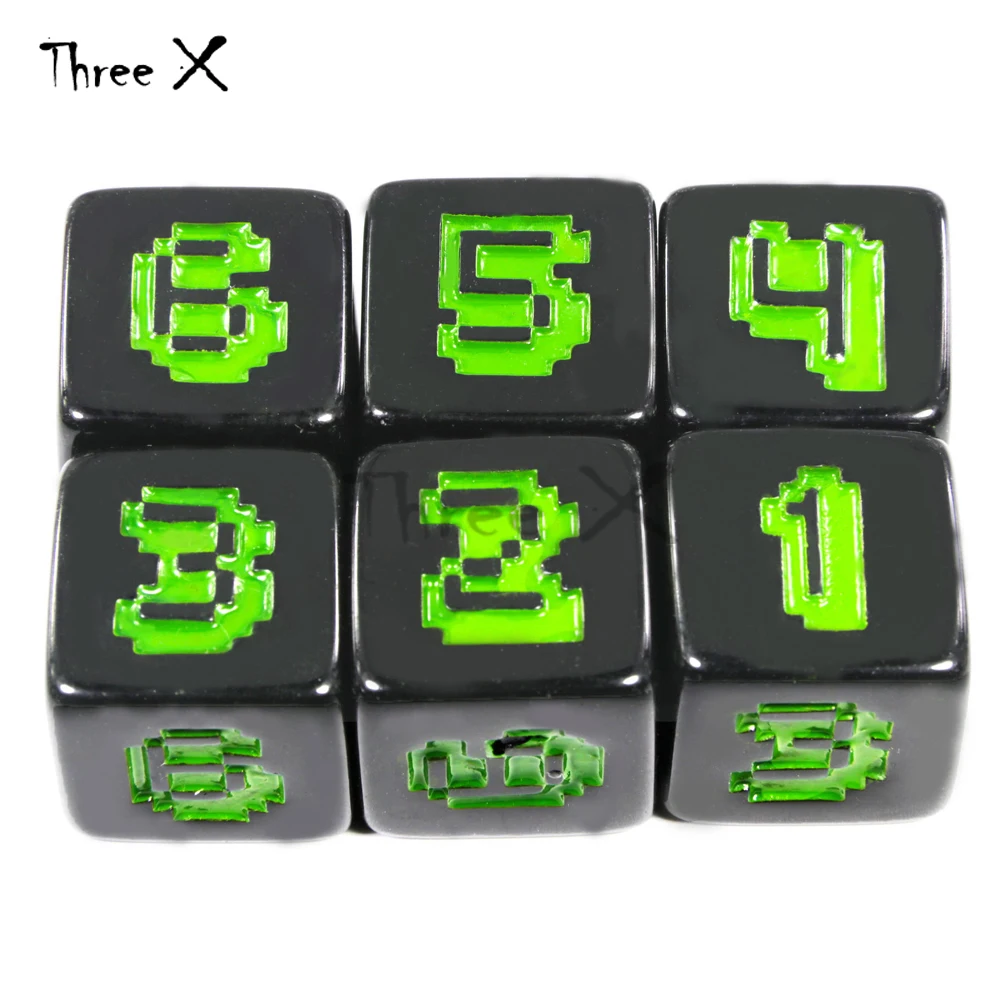 Board Game Logo - 6가지 스타일의 로고가 있는 18mm 디지털