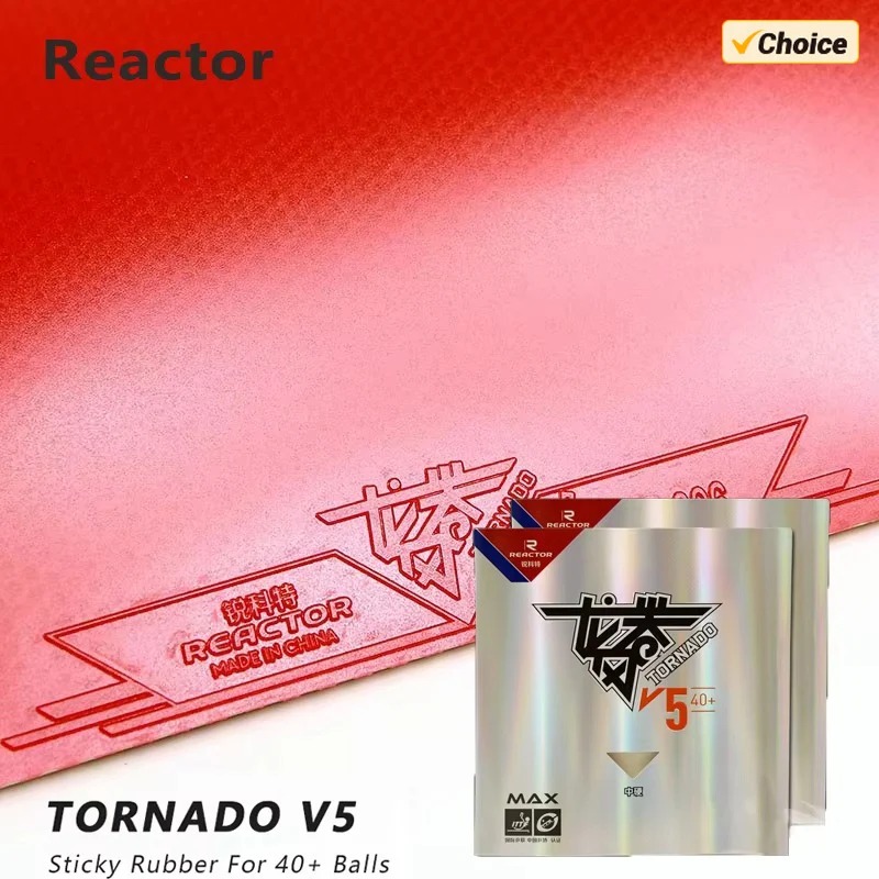 Board Game Table - REACTOR Tornado V5 탁구 러버 스티키