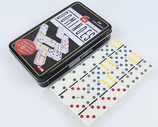 Board Game Dots - 엘레강트마히 더블 식스 도미노 세트 (성인용,