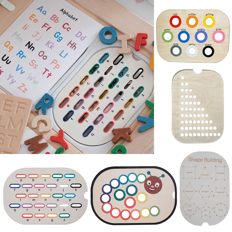 Board Game Idea - 어린이 몬테소리 게임 미세 운동 훈련