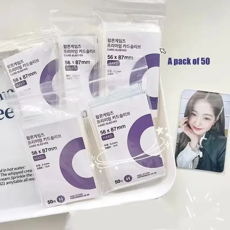 500-1PCS HD 투명 Kpop 아이돌 카드 보호  - Board Game Table 리뷰 및 가격