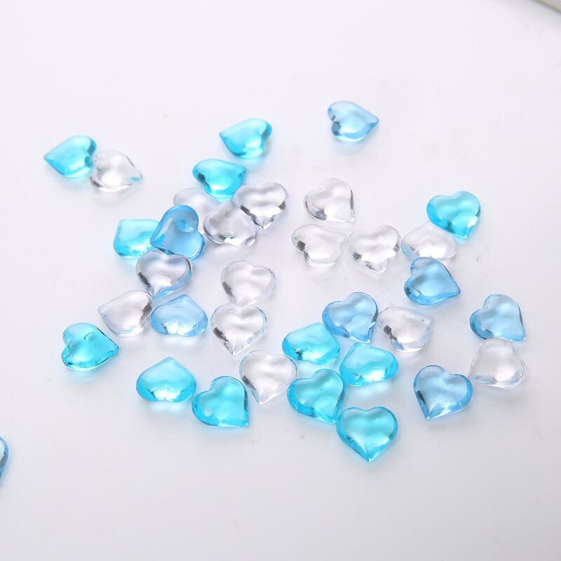 100PCS 10*4mm 하트 모양 아크릴 투명한 전당 - Board Game Harvest 리뷰 및 가격