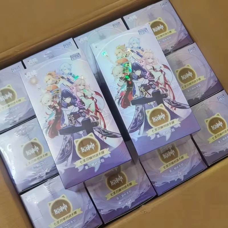 재고 있음 오리지널 원신 영웅 소환 TCG 배틀 카드  - Board Game Idea 리뷰 및 가격