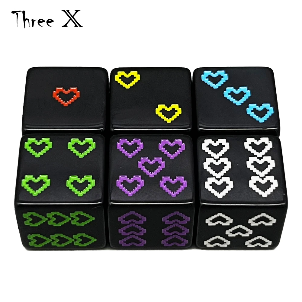 6가지 스타일의 로고가 있는 18mm 디지털 D 다이스 - Board Game Logo 리뷰 및 가격