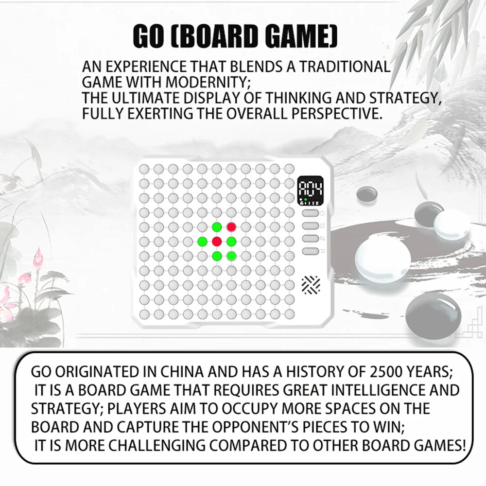 14가지 기능을 가진 다기능 스마트 보드 게임 전자 체 - Board Game Harvest 리뷰 및 가격