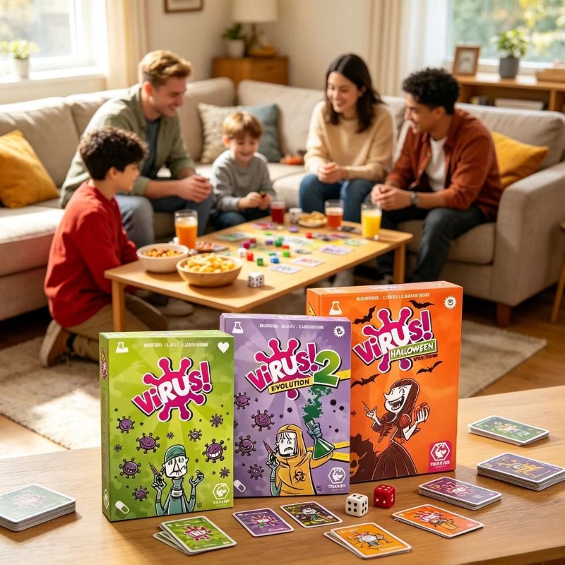 가족 전략 카드 게임 세트 바이러스 시리즈 1&2 &  - Board Game Monopoly 리뷰 및 가격