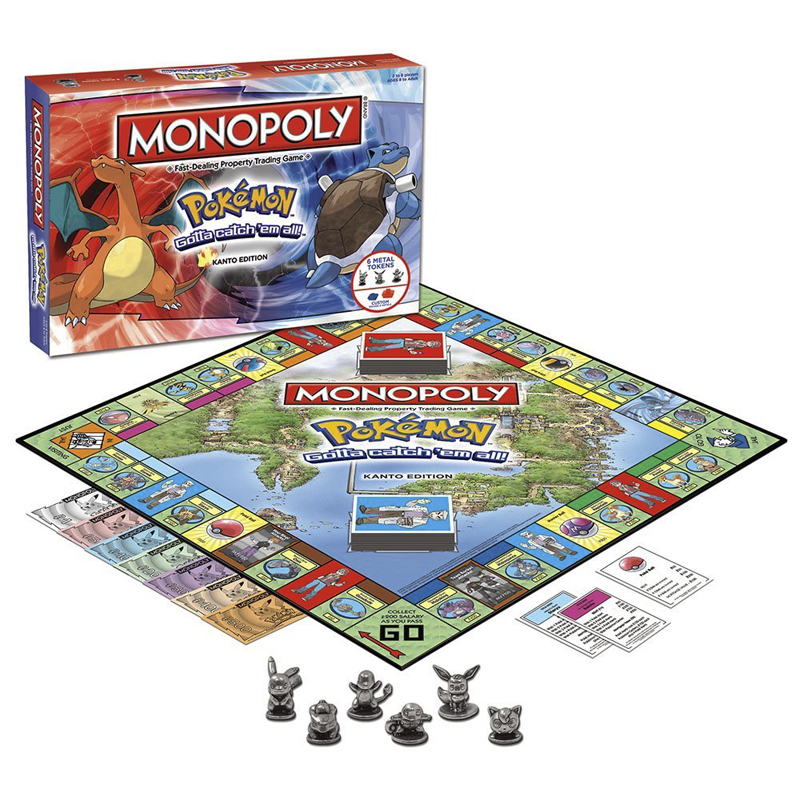 모노폴리 포켓몬 보드 게임 카드 피카추스 차리자드 블라 - Board Game Monopoly 리뷰 및 가격