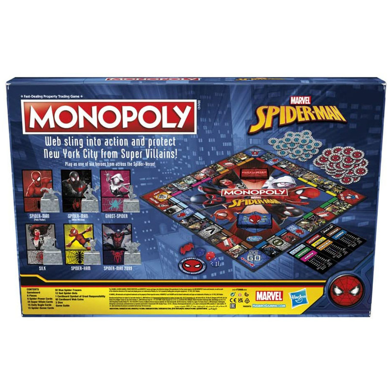 마블 스파이더맨 모노폴리 보드 게임 공식 라이선스 게임 - Board Game Monopoly 리뷰 및 가격
