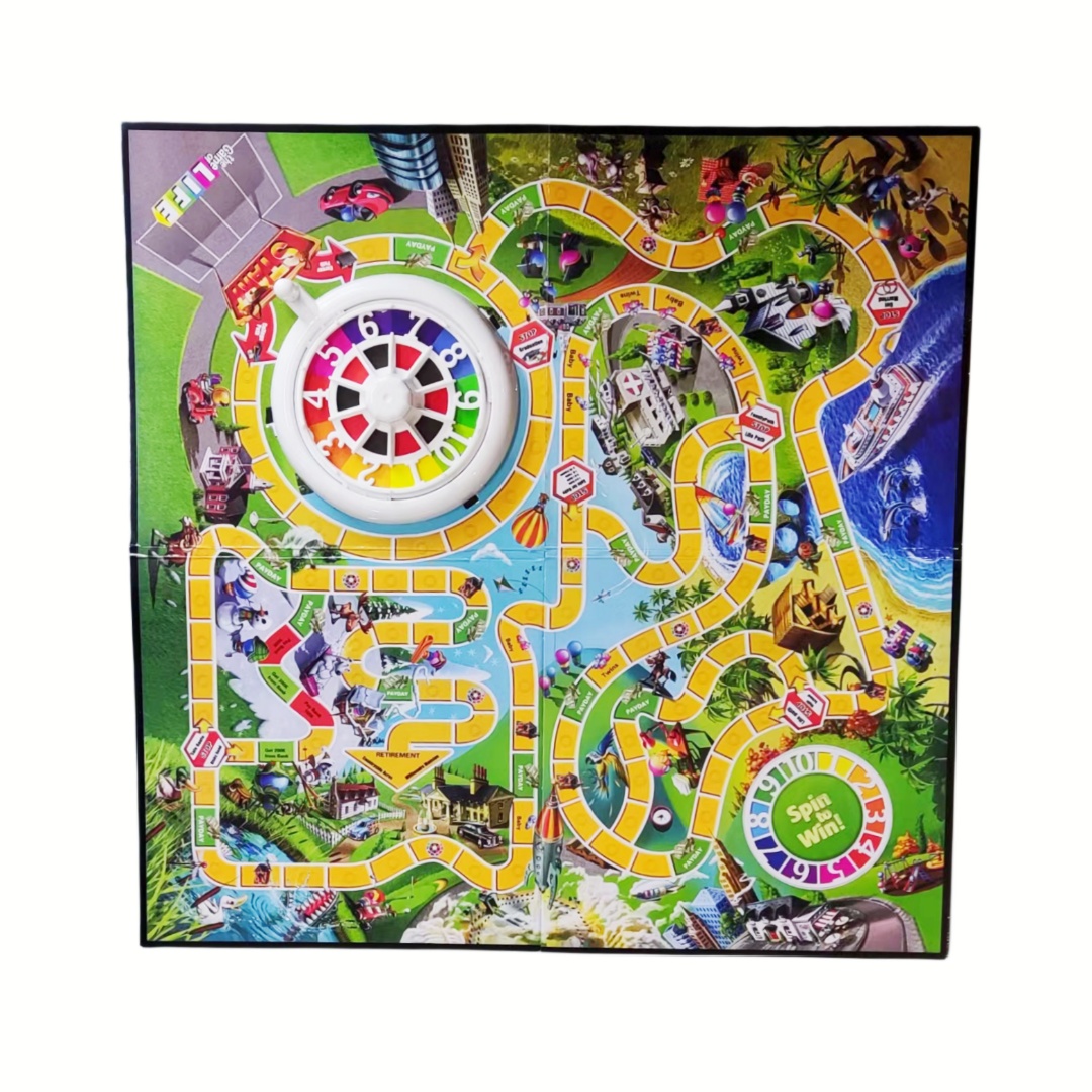 라이프 시뮬레이션 보드 게임 - 스피닝 휠 파티 게임( - Board Game Monopoly 리뷰 및 가격