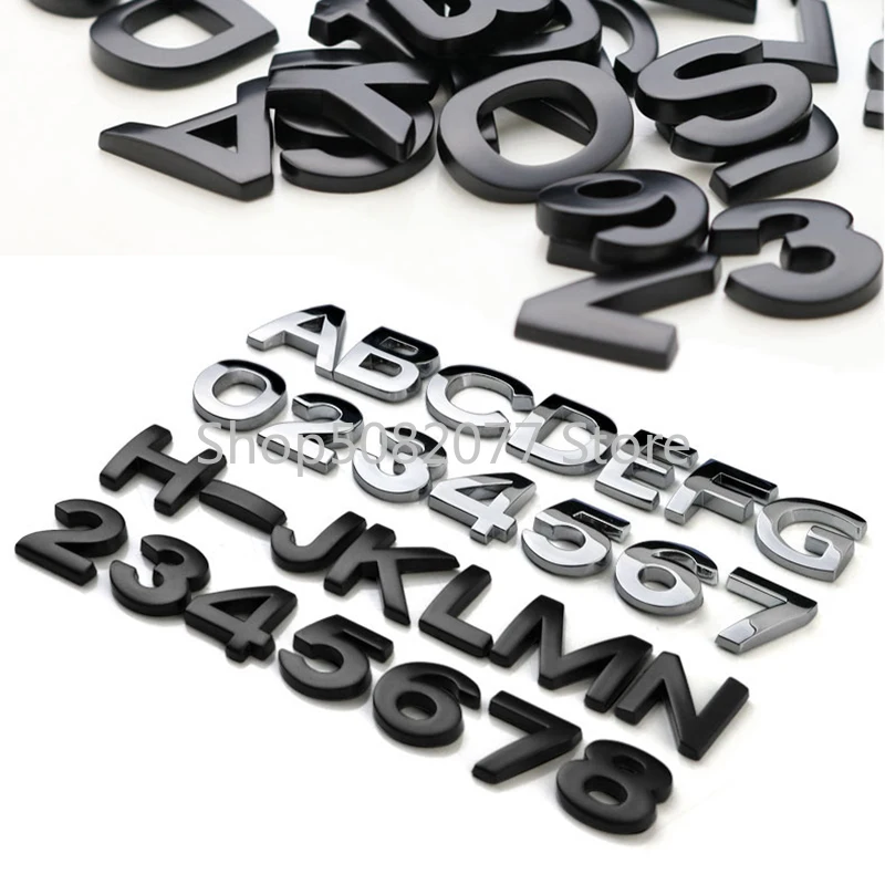 DIY 알파벳 숫자 금속 엠블럼 25mm 30mm 모든 - Board Game Logo 리뷰 및 가격
