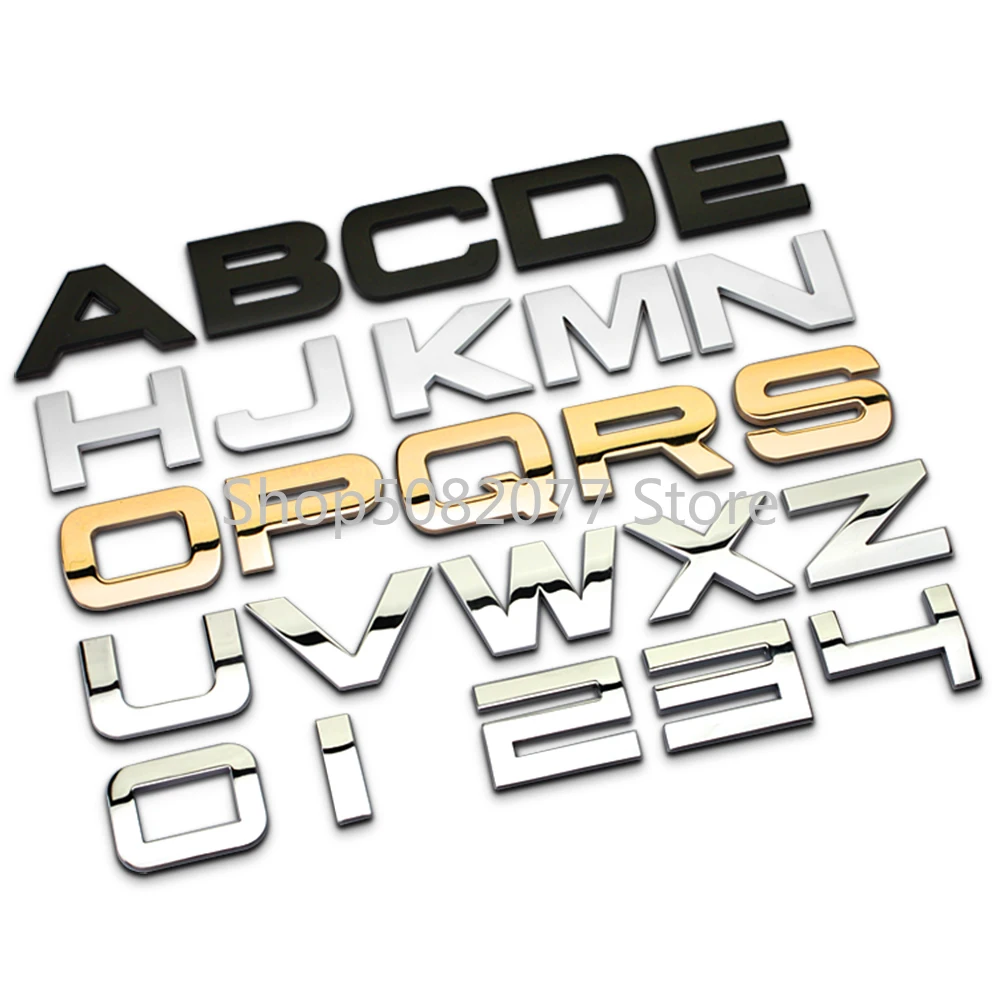 DIY 알파벳 숫자 금속 엠블럼 25mm 30mm 모든 - Board Game Logo 리뷰 및 가격