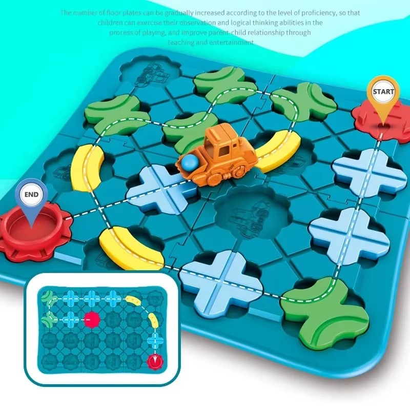 로드 미로 몬테소리 논리 로드 빌더 게임 조립 퍼즐 학 - Board Game Idea 리뷰 및 가격