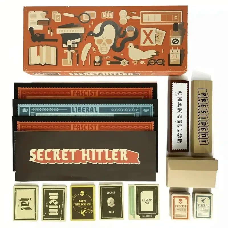 시크릿 히틀러 크래킹 게임 시크릿 히틀러(레드) 보드  - Board Game Hitler 리뷰 및 가격